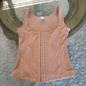 Unbranded Tan Slimming Body Shaper Cami Corset Size Medium